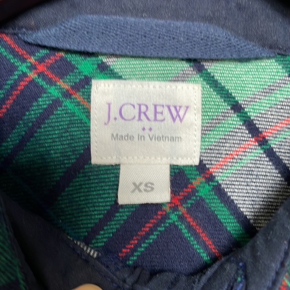 J.Crew factory zip flannel - Picture 3 of 4